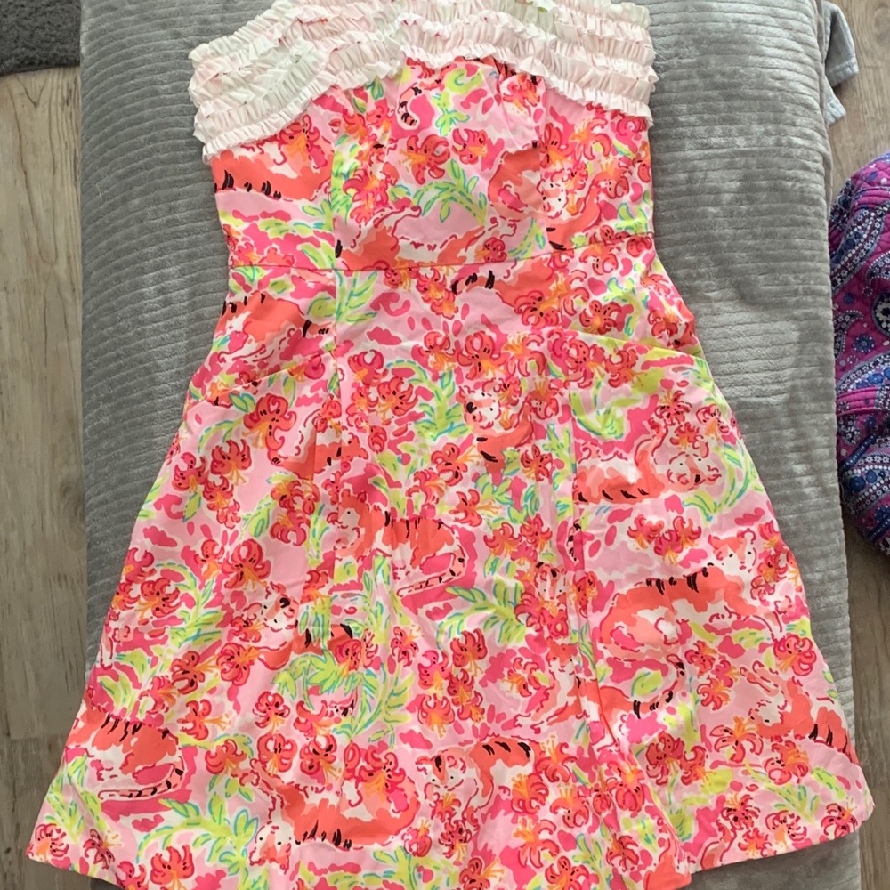 Lilly Pulitzer Strapless Dress